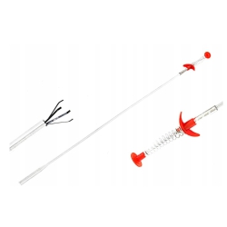 Chwytak sprężynowy, przepychacz